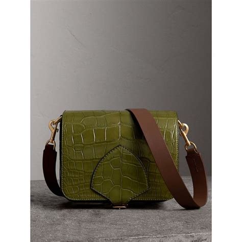 olive green burberry purse|Shop Green Burberry Online .